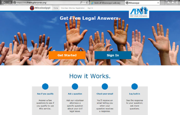 Free civil legal advice website