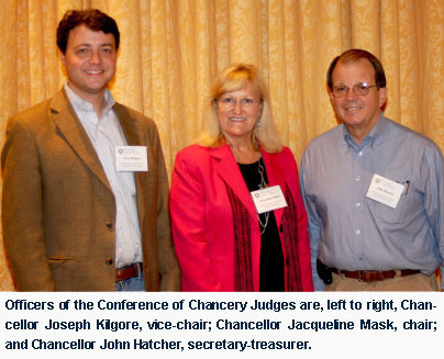 Chancellor's Joseph Kilgore, Jacqueline Mask & John A. Hatcher